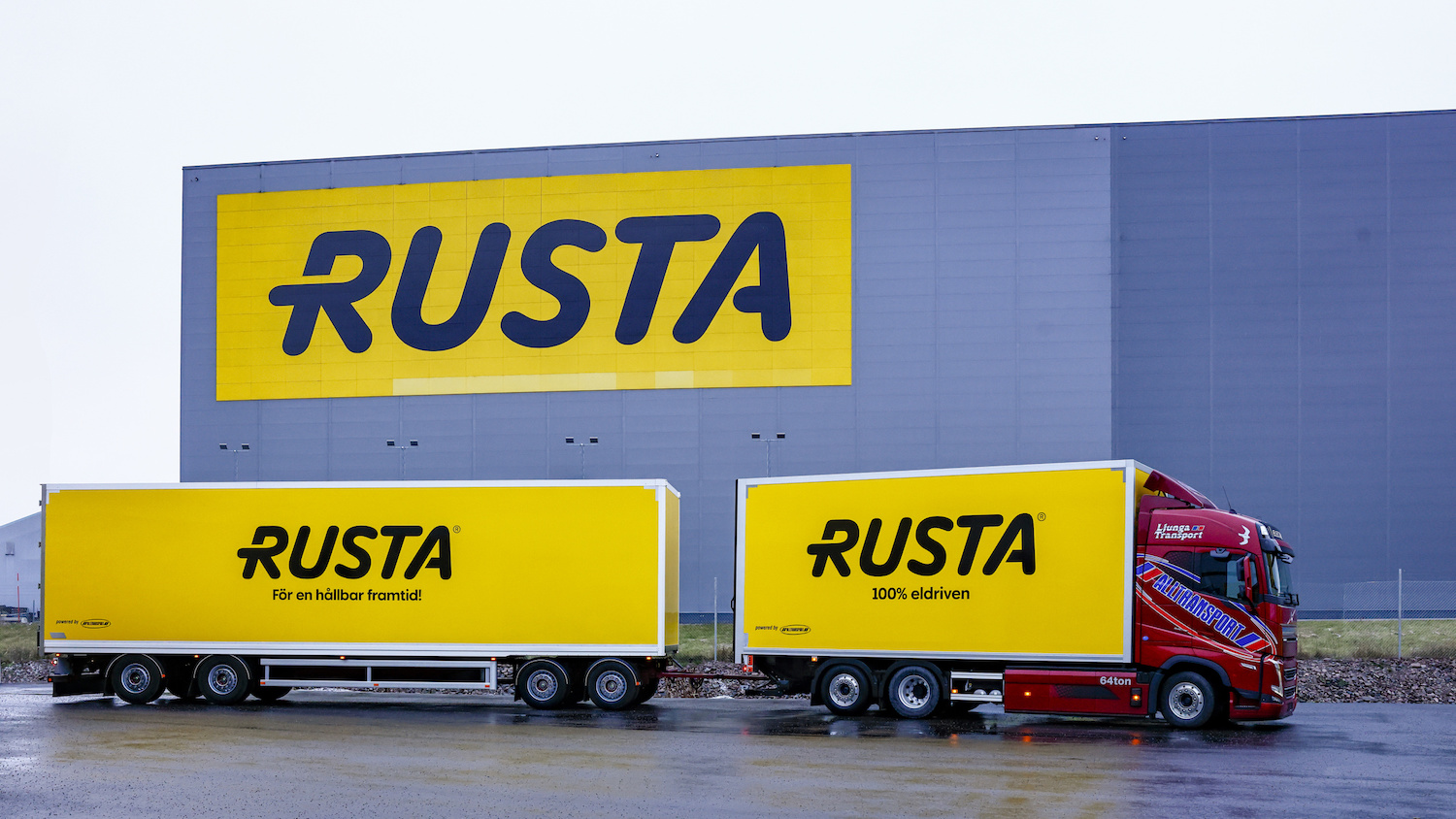 Rusta kör ut varor med eldriven lastbil från Volvo – Elbilen