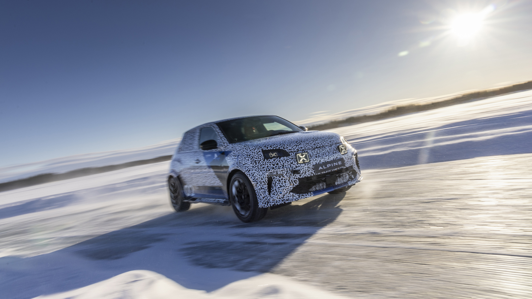 Alpine vintertestar A290 i Sverige inför produktionsstart – Elbilen