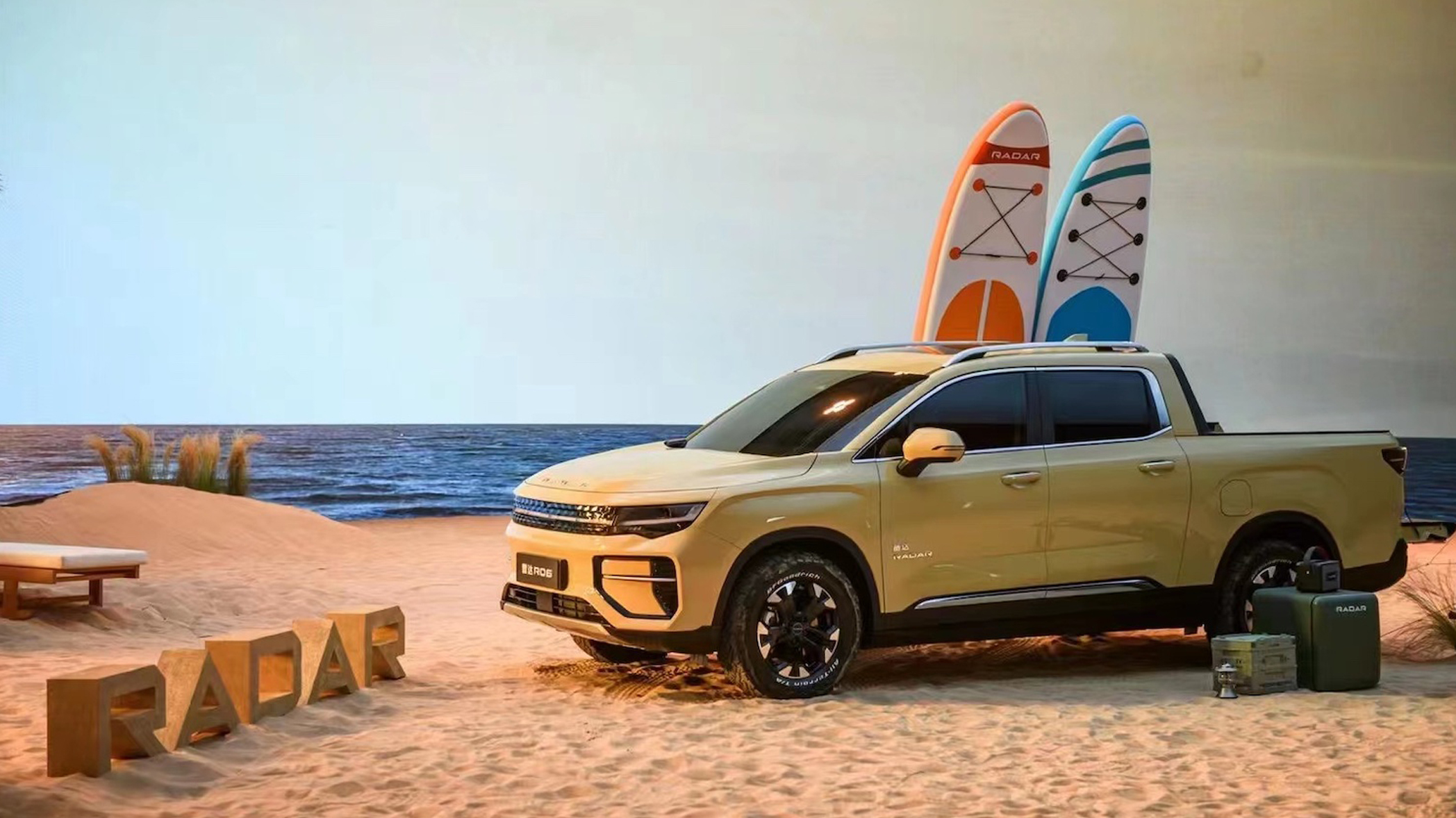 Radar RD6 utmanar Cybertruck med ny version - Elbilen