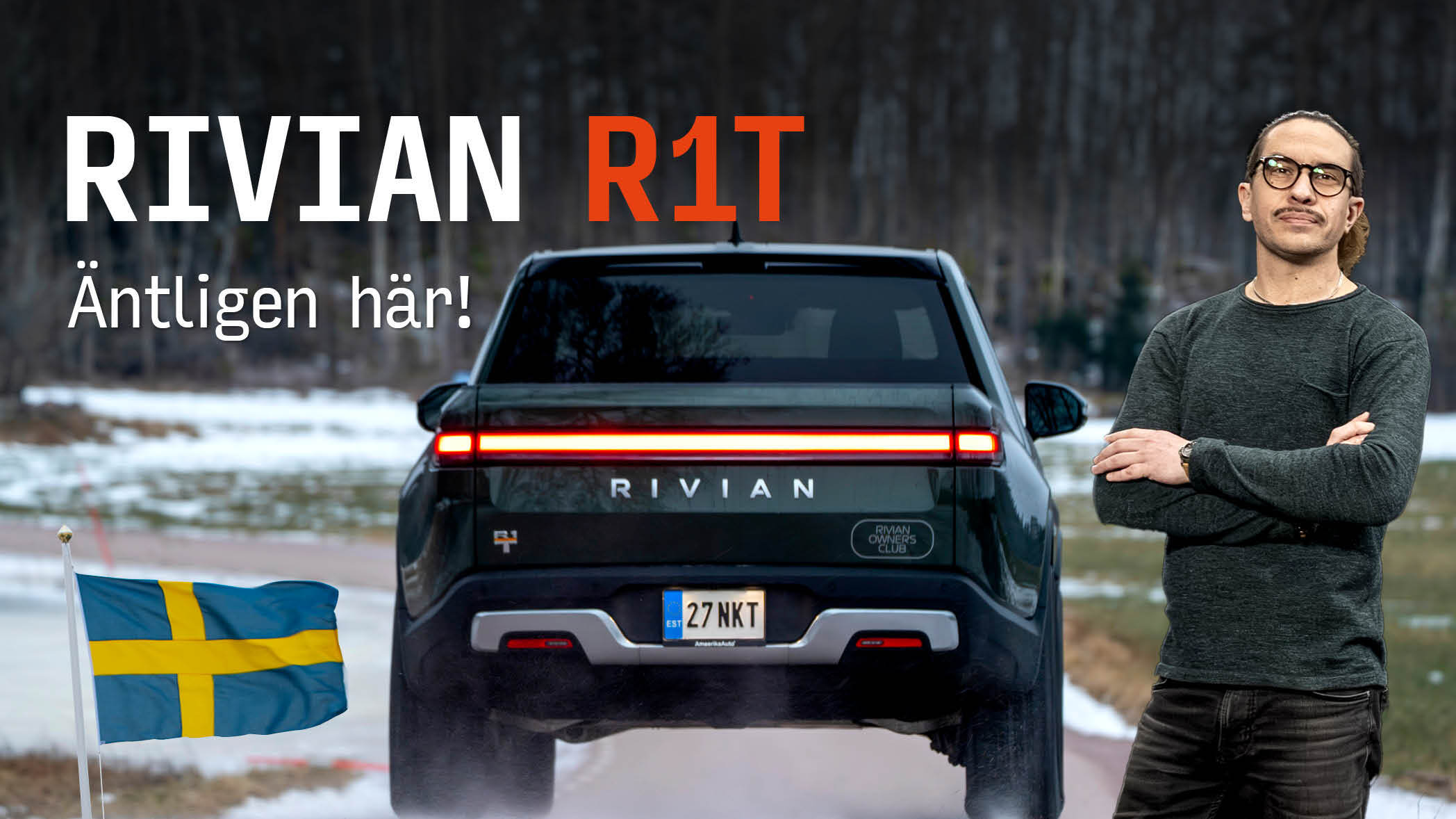 Film: Rivian R1T – Äntligen här! – Elbilen