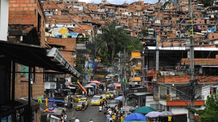 En av de 92 länder resan gick var Colombia. 
