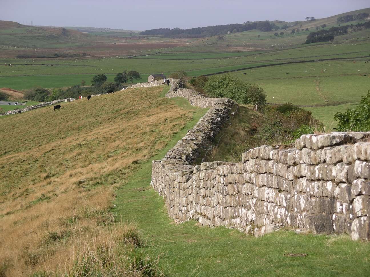 Hadrianus mur i norra England